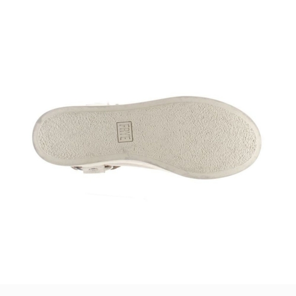 Frye Women's Lena Harness Off White Ankle Boots Size 7 - Picture 4 of 4